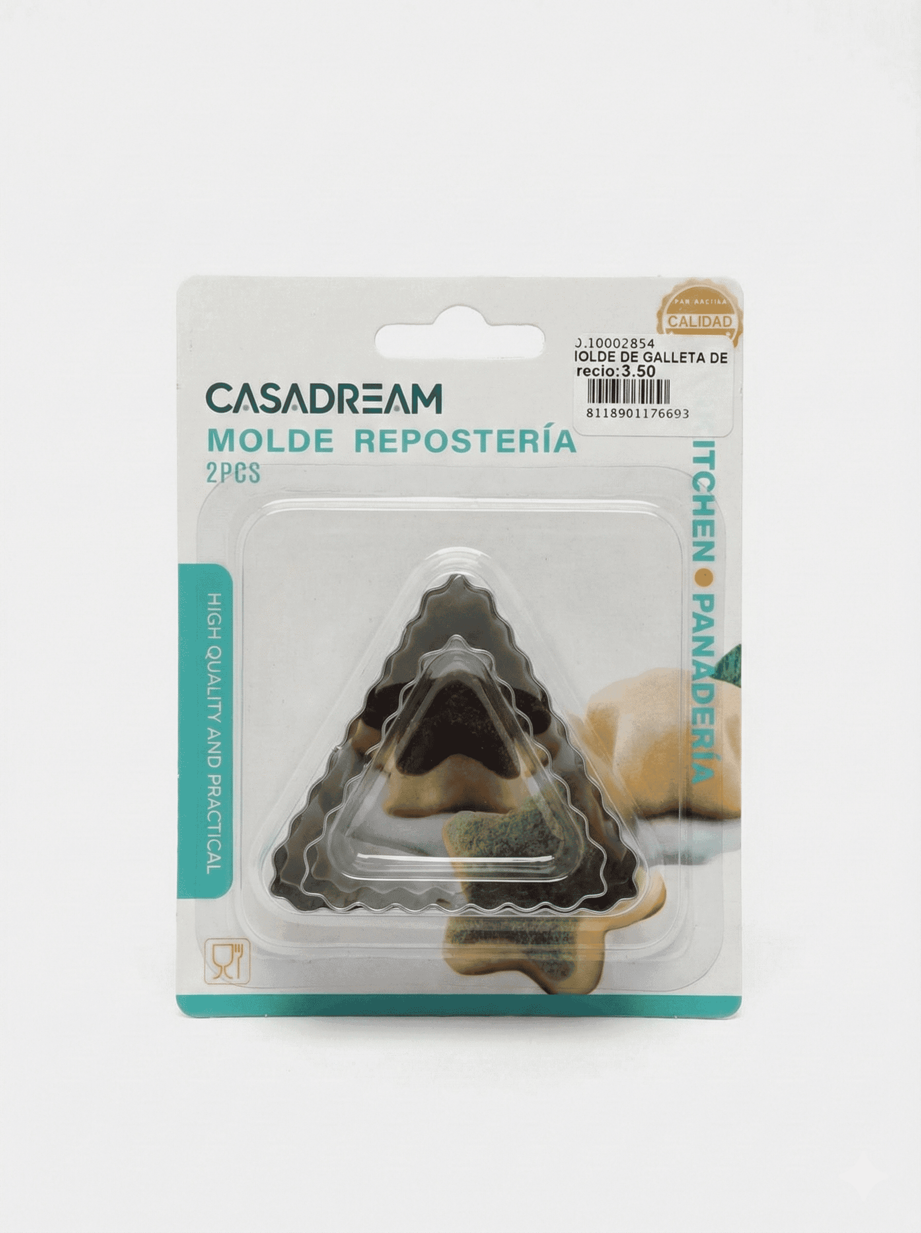 MOLDE DE GALLETA DE REPOSTERIA